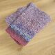 Crochet wool blanket