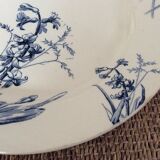 Plat rond terre de fer