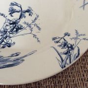 Round dish terre de fer