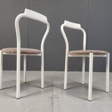 Set of 4 calligaris dining chairs, 1980s