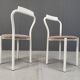 Set of 4 calligaris dining chairs, 1980s