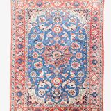 Tapis d'Orient d'Iran Ispahan Ancien : 0.98 X 1.62 Mètres