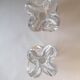 Pair of Sèvres crystal candlesticks