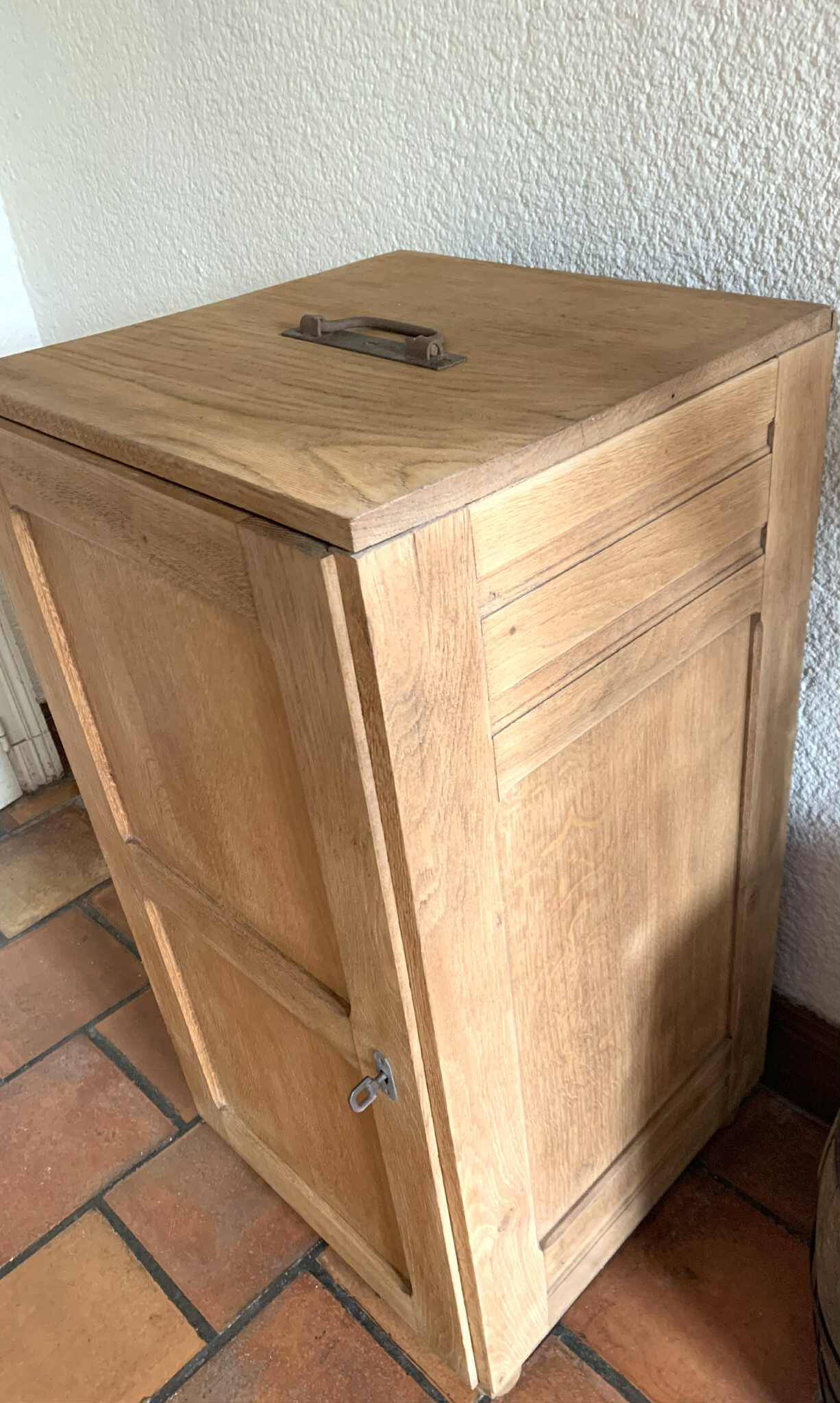 Solid oak pantry / kitchen unit