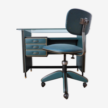 Bureau par Umberto Mascagni, 1950s, Set de 2