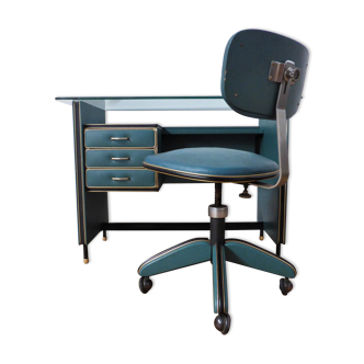 Bureau par Umberto Mascagni, 1950s, Set de 2