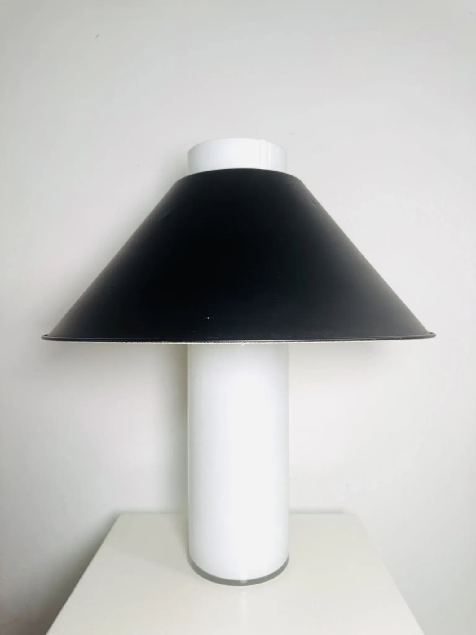 Lampe de table A-858 par Glashütte Limburg, Allemagne, années 1960.