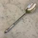12 small silver-plated metal spoons, Russian-style handles, SAM Lux