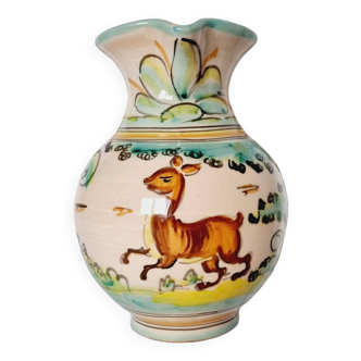 Antique ceramic water jug from Toledo Puente del Arzobispo
