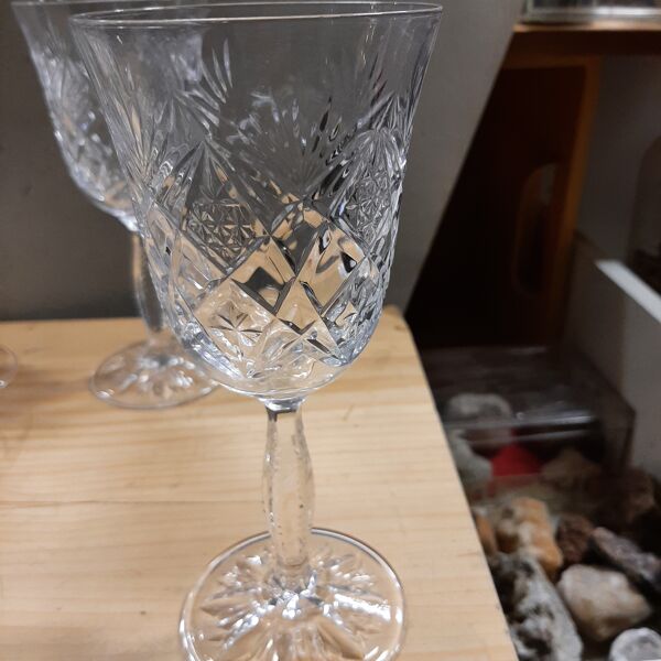 Verres cristal Vieux Paris
