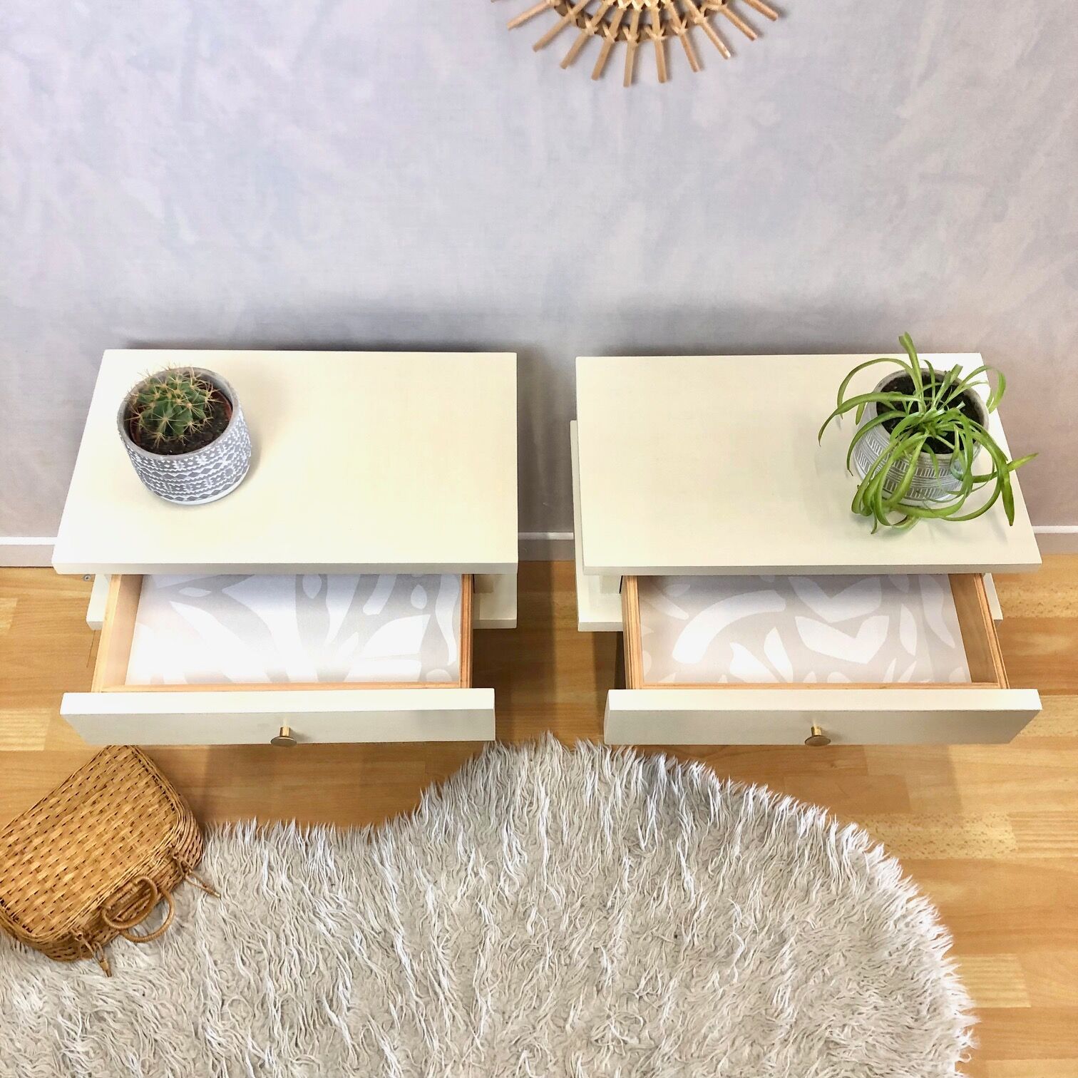 Pair of bedside tables