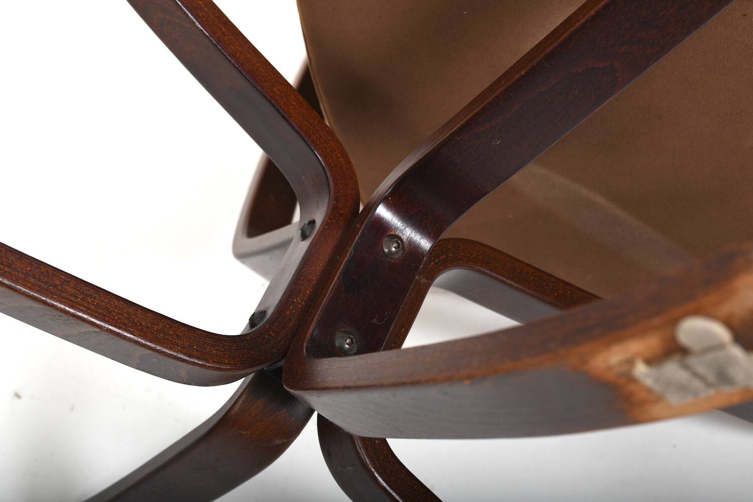 Sigurd Ressell Cognac Leather Falcon Chair 1970s