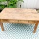 Table basse ancienne en bois