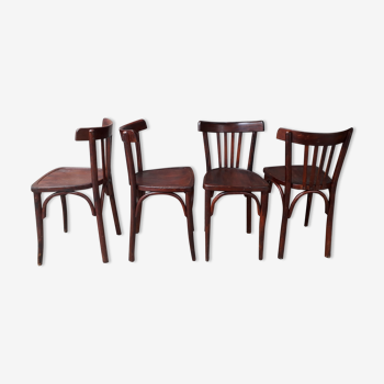 Bistro chairs, batch of 4