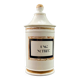 Old Paris 19th century porcelain medicine jar marked UNG:NUTRIT: