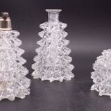 Set of 3 Ercole Barovier Rostrato Murano Italian Glass Vase for Barovier &