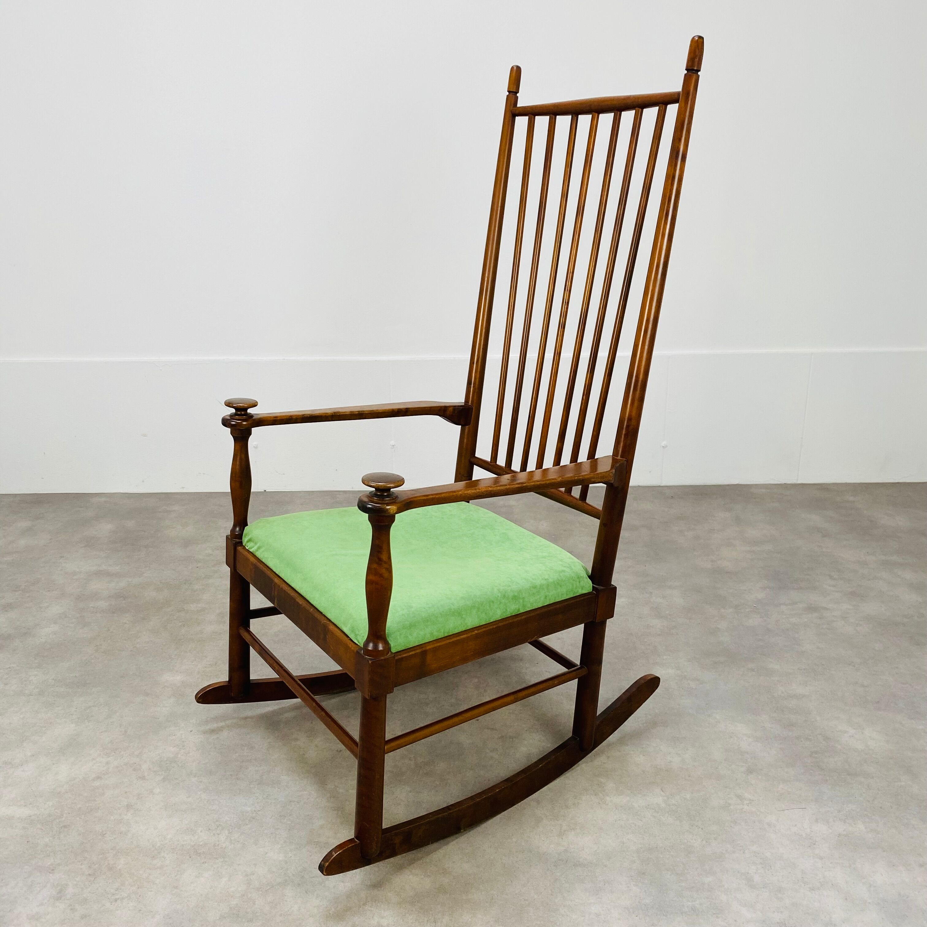 Rocking chair scandinave de Karl Axel Adolfsson pour Gemla 1960