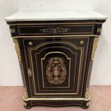 Napoleon iii wood and brass marquetry sideboard 19th century