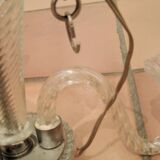 Lustre 3 branches, en verre