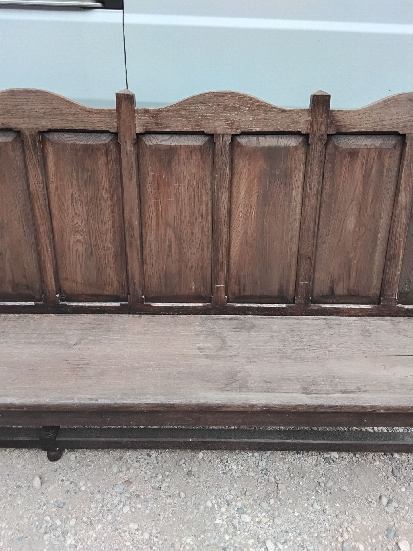 Banc ancien en chêne
