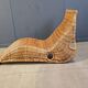 Wicker chaise longue, 1970s