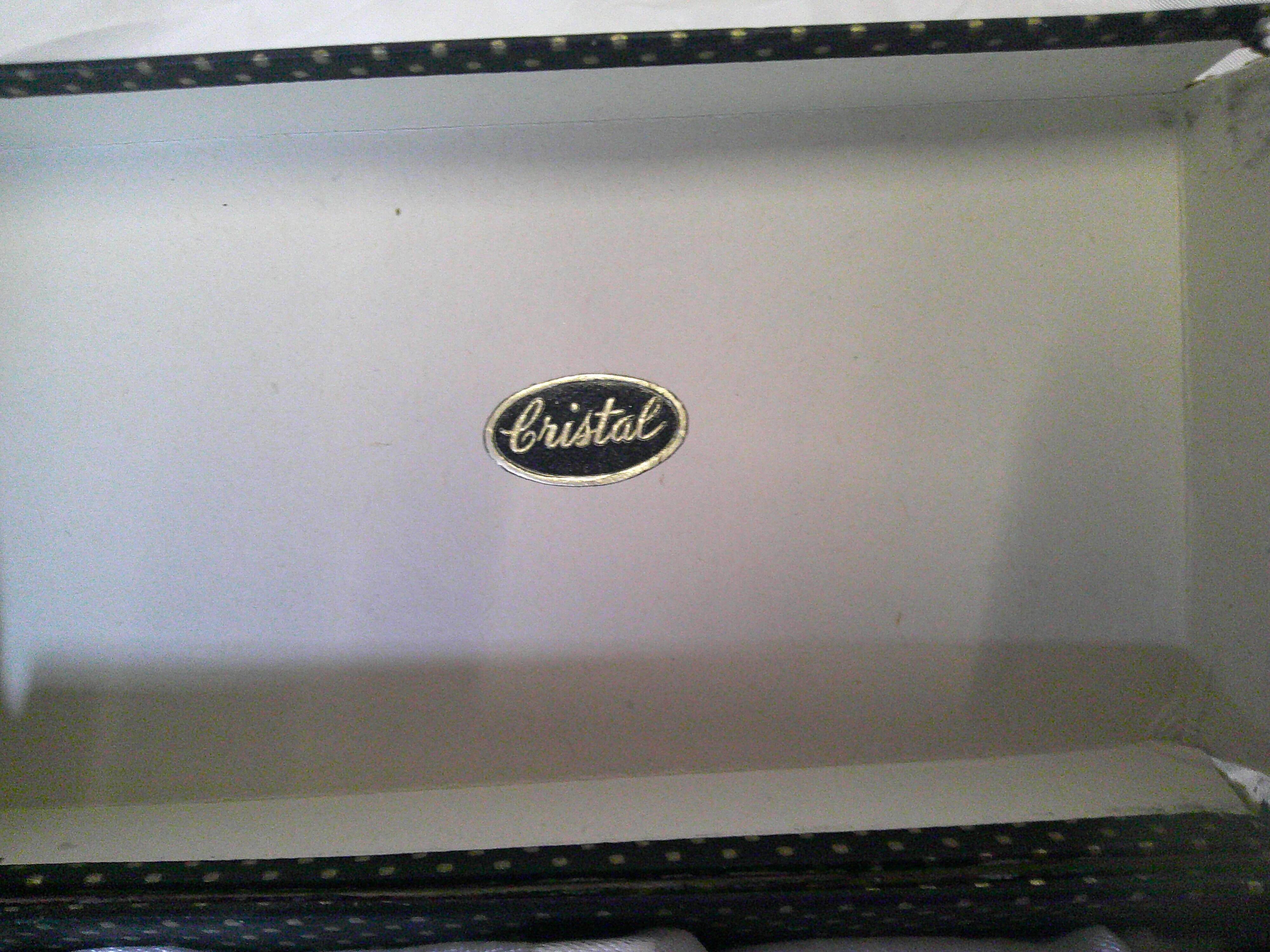 Crystal salt and pepper shakers