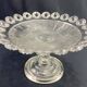 Cup on Vierzon glass pedestal, early 20th century