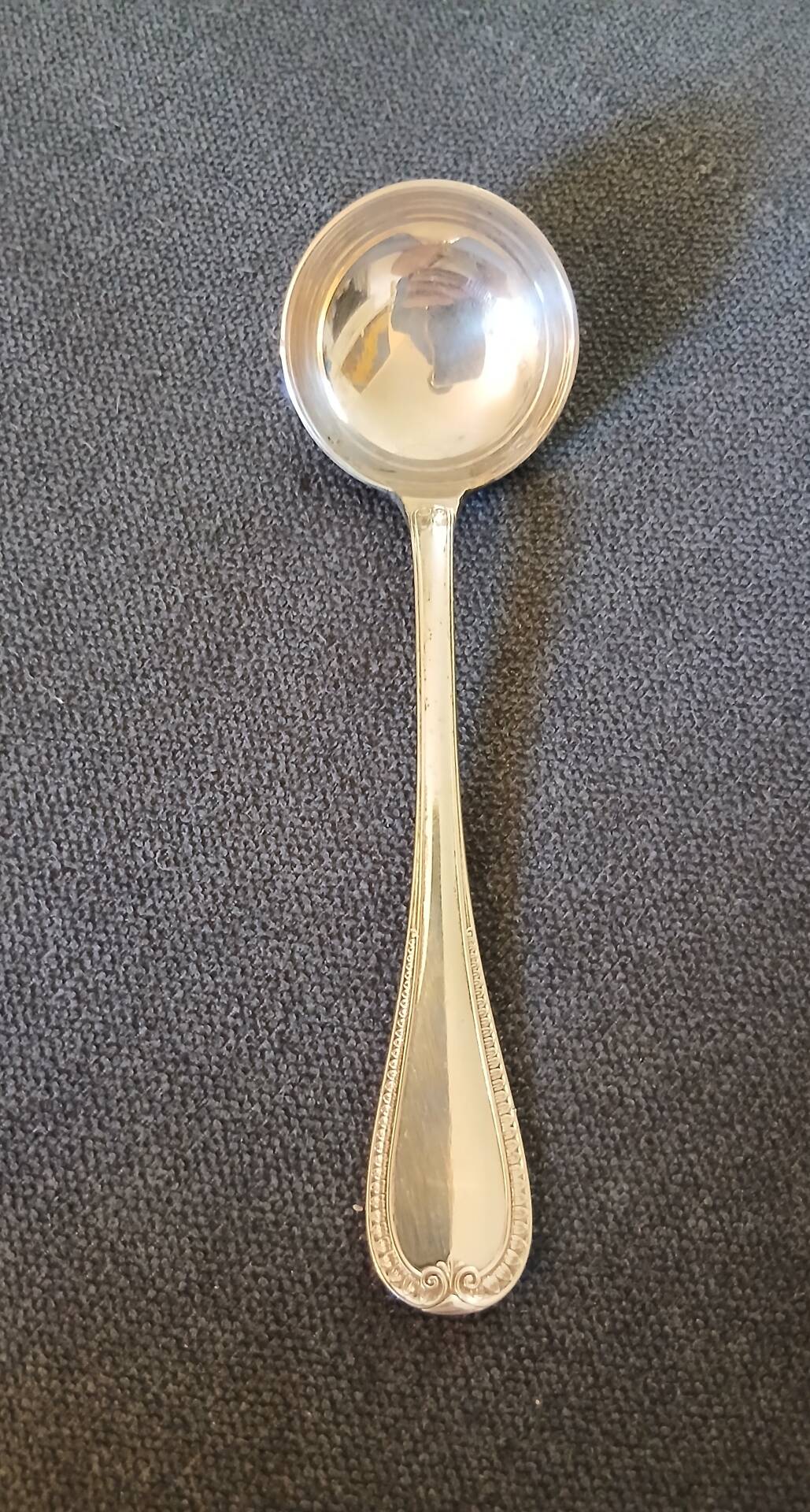 Christofle Malmaison cream sauce spoon silver-plated metal