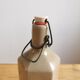 Hexagonal sandstone bottle