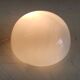 Opaline globe ceiling or wall light, diameter 15 cm - mid-20th century