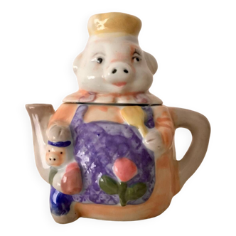 Pig slush teapot