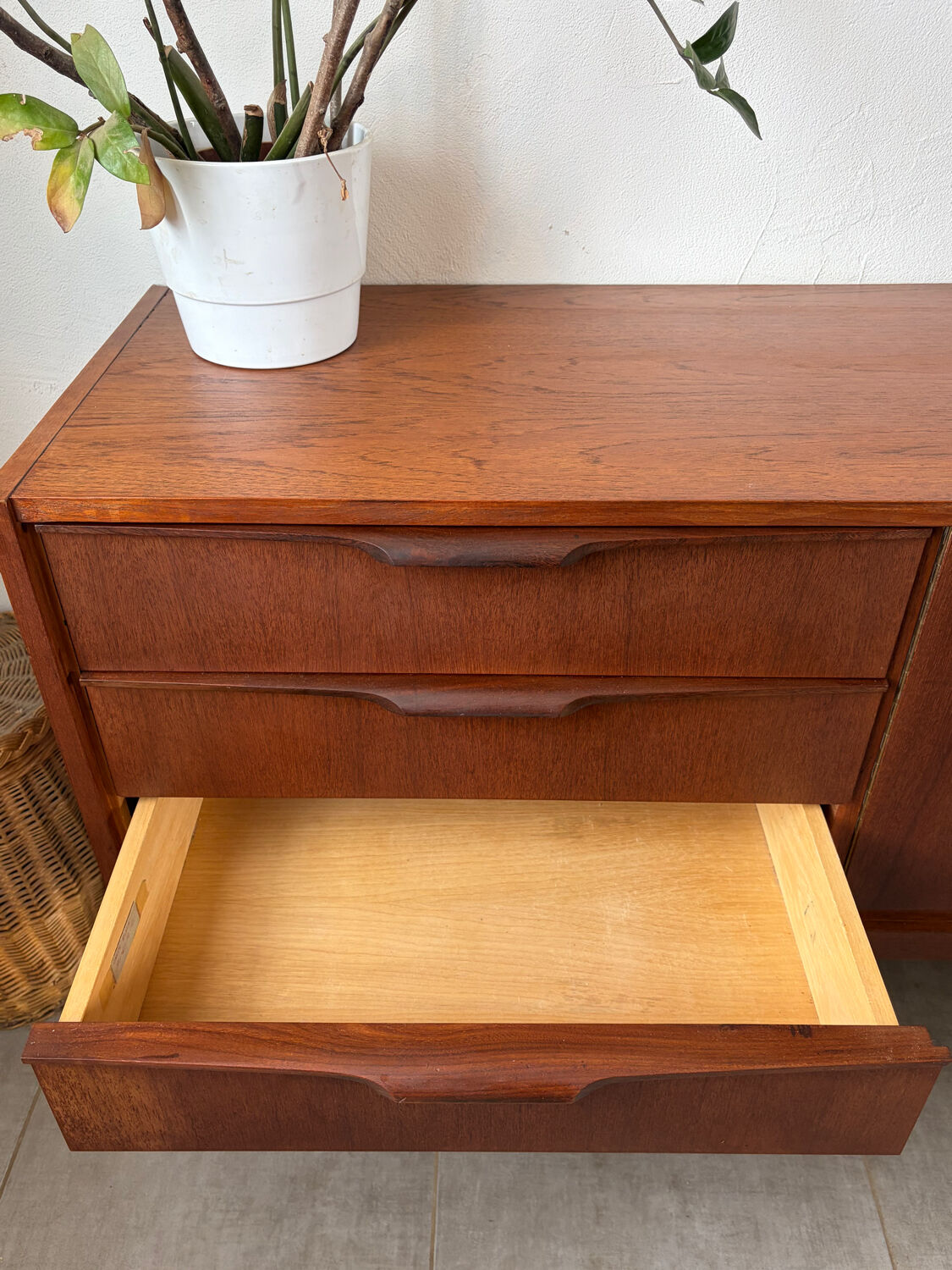 Vintage teak sideboard