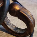 Sampa Helios lamp in red glass