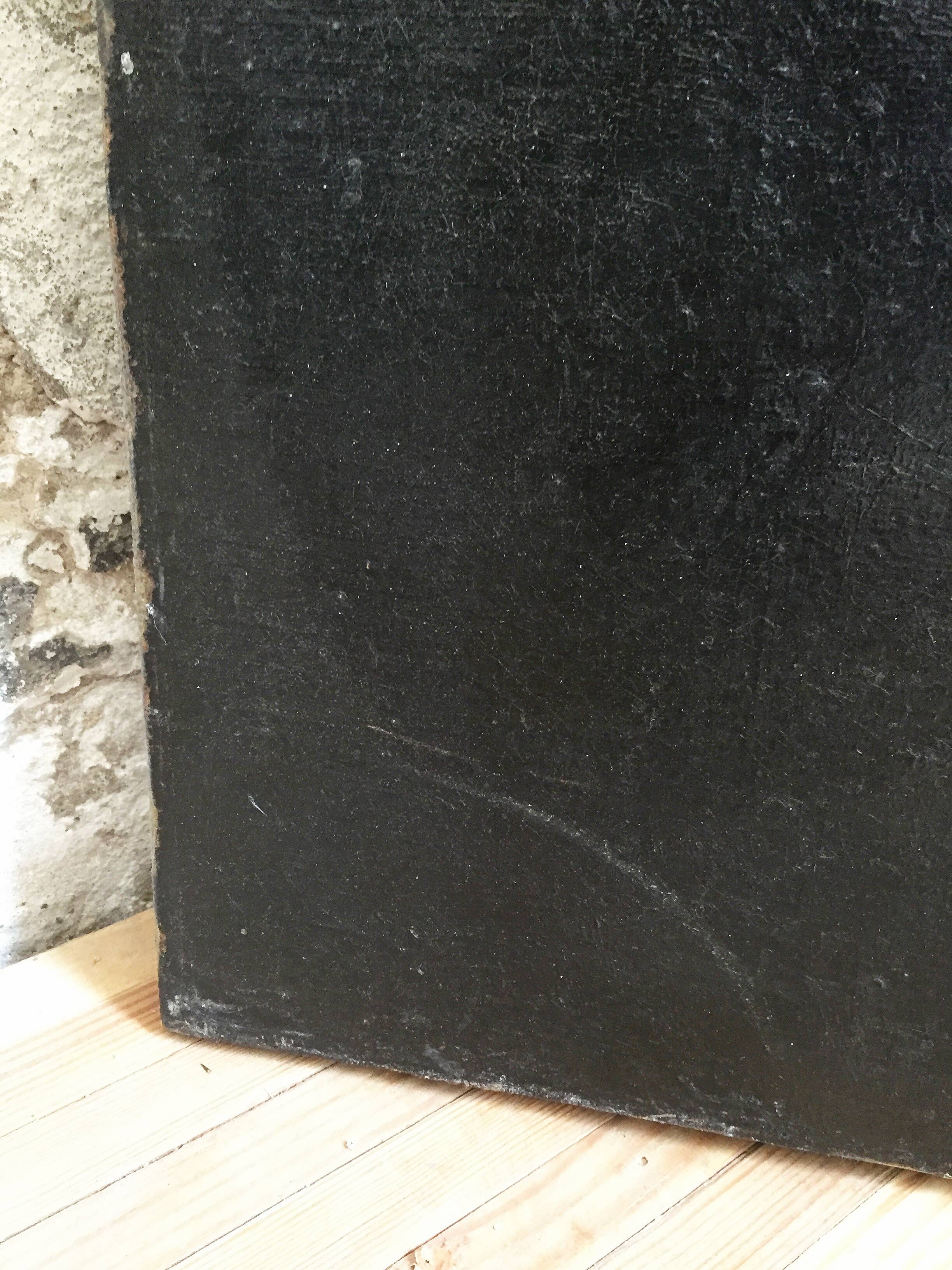 Oil canvas portrait of a man