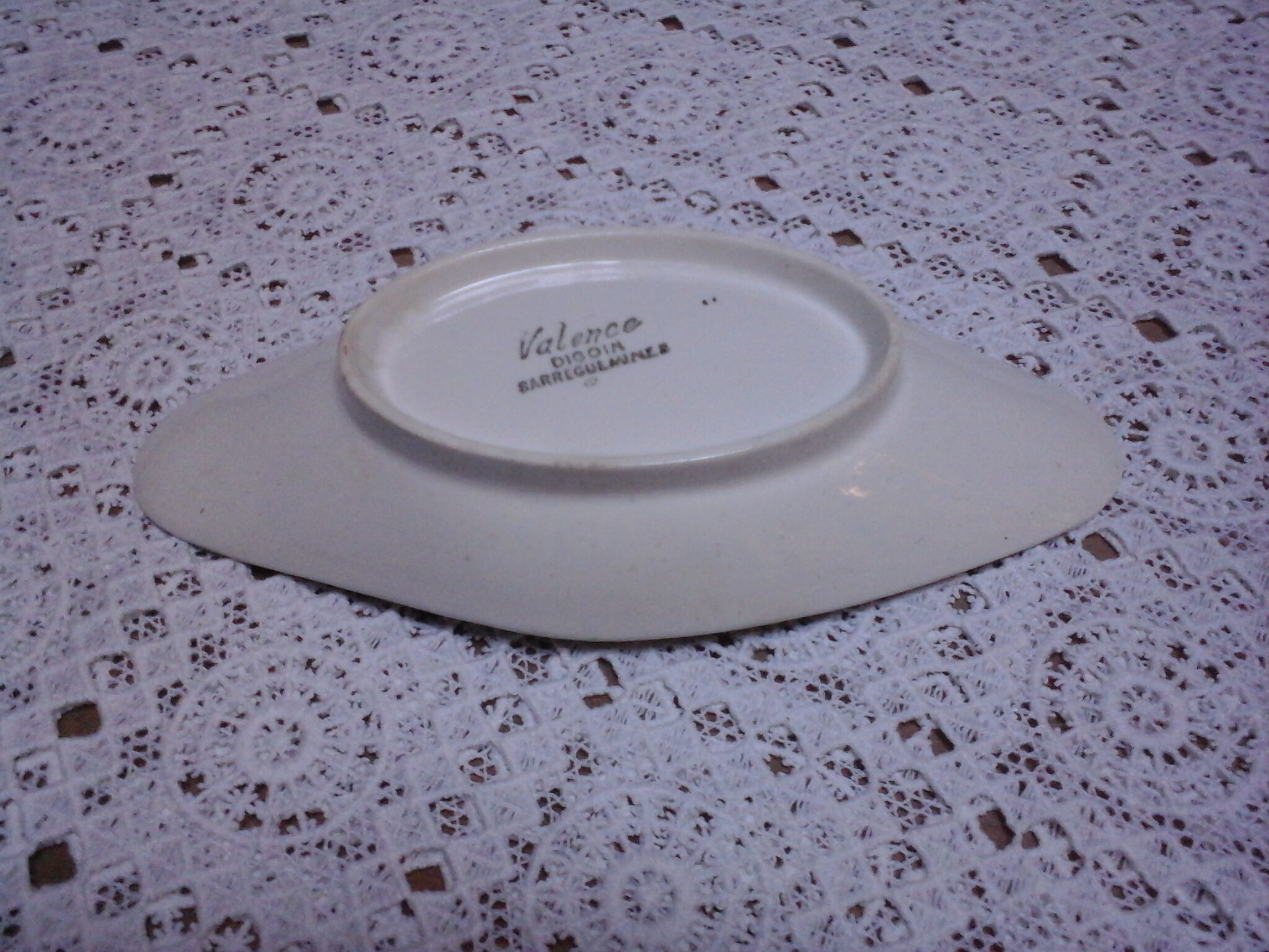 Small oval dish Valencia / Digoin