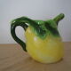 Pichet barbotine forme citron