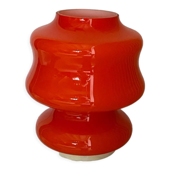 Glass table lamp