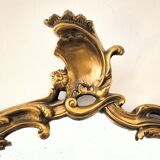 miroir corne d'abondance en bronze doré
