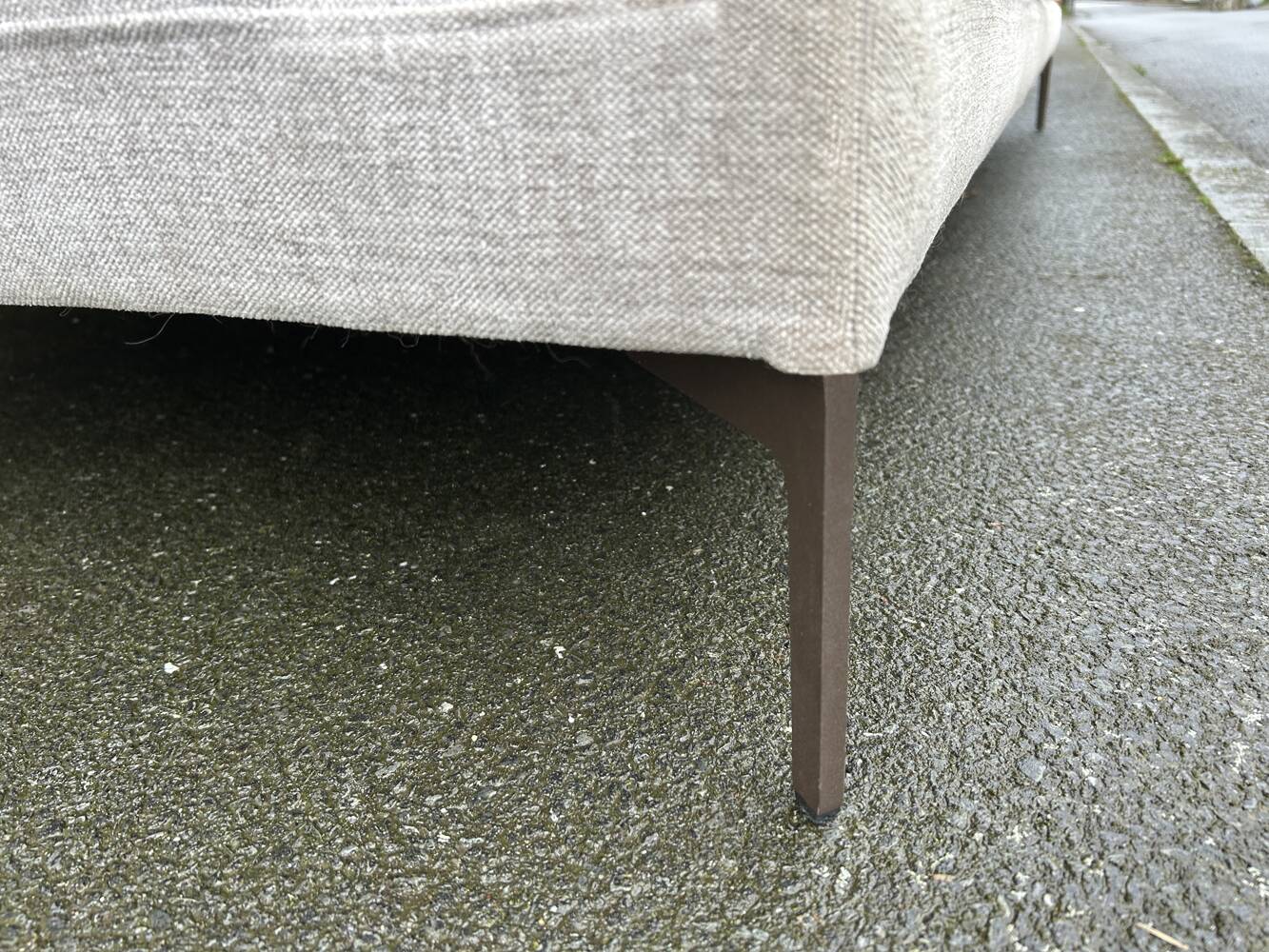 Sofa, sofa, "essentiel 154", 2 seater, VIP beige by Sergio Bicego, SABA,