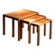 Ensemble de 3 tables gigognes par Aksel Kjersgaard