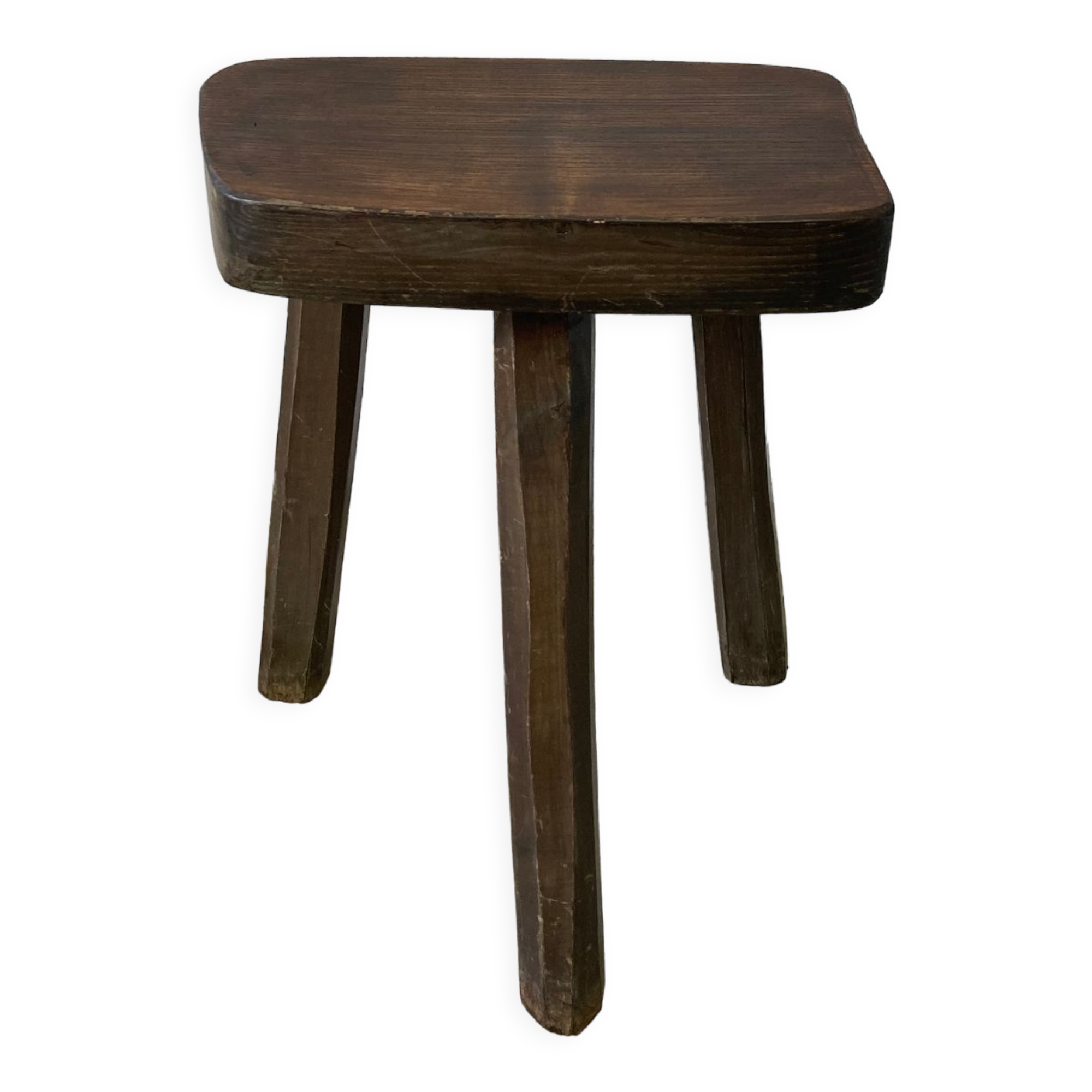 Tabouret de ferme tripode