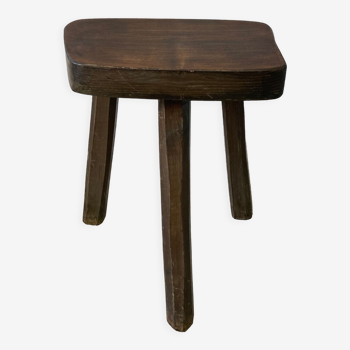 Tabouret de ferme tripode