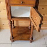 Marble bedside table