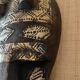 Masque MARKA  bois et placage laiton
