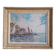 Louis Bessinger (1899-1978) - Huile sur panneau - vue d'un port - 48 x 37 cm