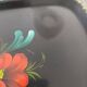 Large Vintage USSR Tray - Painted Flowers