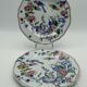 Deux assiettes en faience de Gien corne d'abondance
