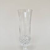 Set of 5 Cristal d'Arques champagne flutes