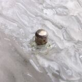 Wall lamp of frosted glass, 1960 Germany