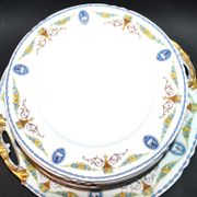 Dessert service in Limoges porcelain